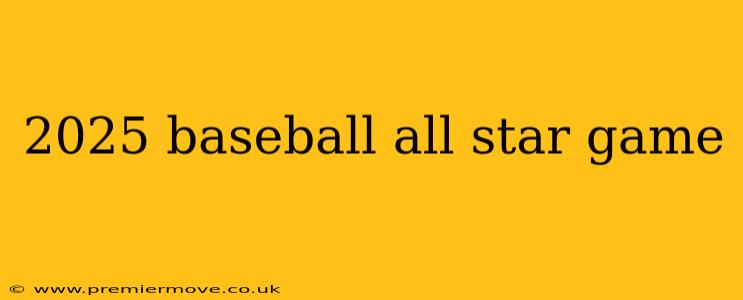 2025 baseball all star game