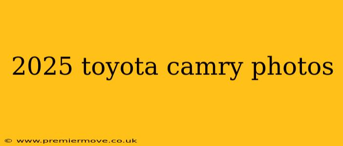 2025 toyota camry photos