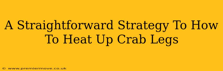 A Straightforward Strategy To How To Heat Up Crab Legs