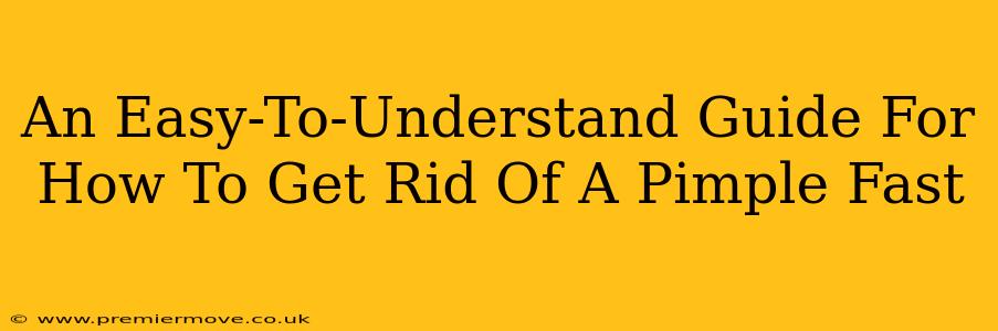 An Easy-To-Understand Guide For How To Get Rid Of A Pimple Fast