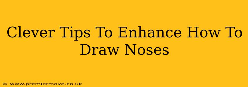 Clever Tips To Enhance How To Draw Noses