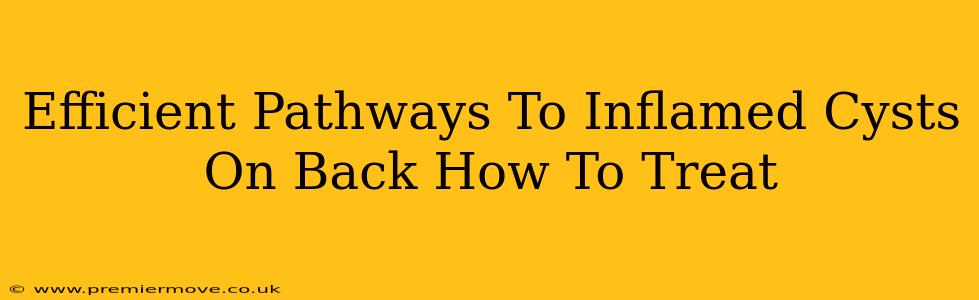 Efficient Pathways To Inflamed Cysts On Back How To Treat