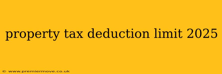 property tax deduction limit 2025